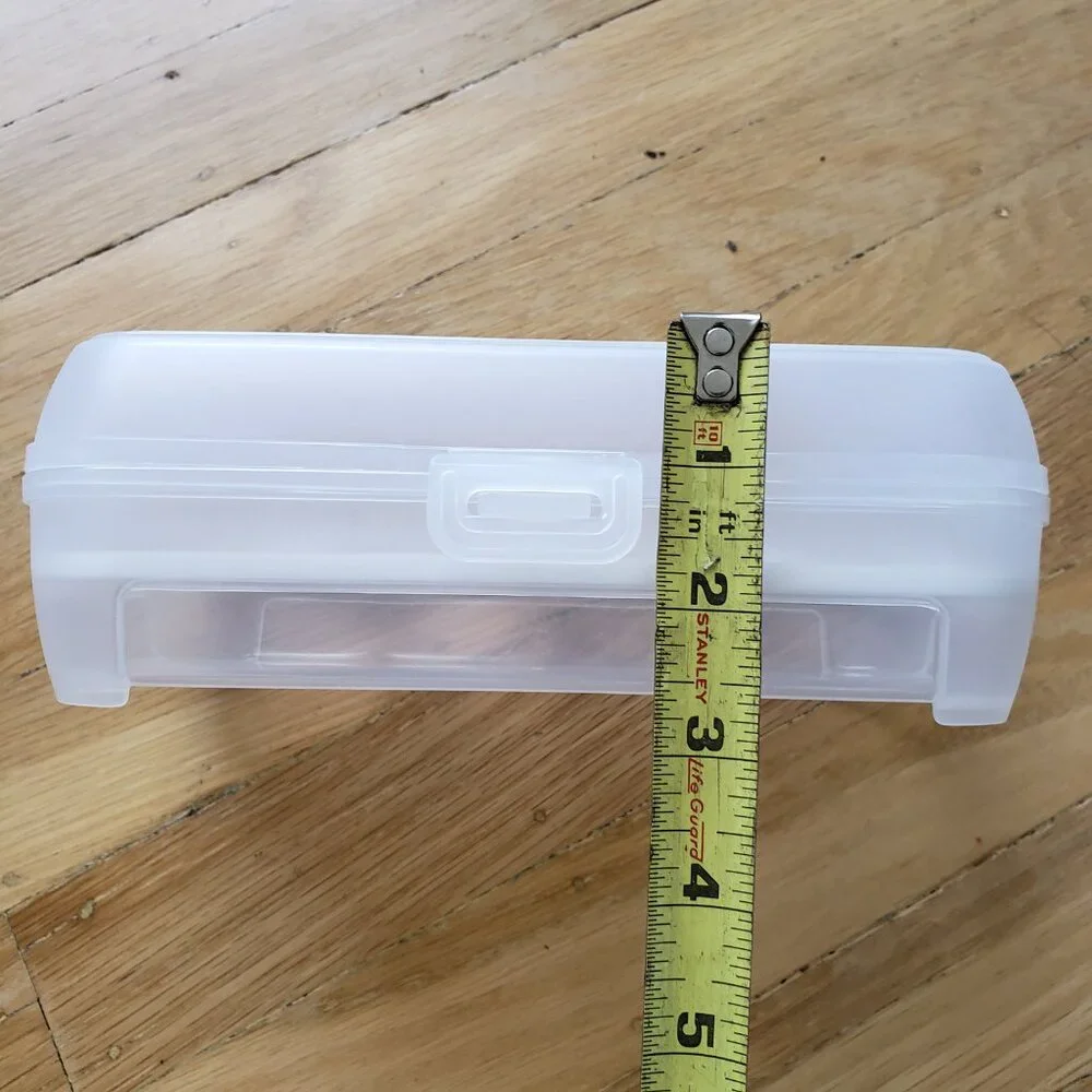 Reusable Egg Holder Storage Container 8 Egg Carton Hard Plastic Fridge Organizer